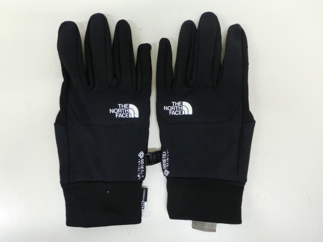 10414PMZ7◇THE NORTH FACE ノースフェイス NN62119 ウィンドストッパーイーチップグローブ サイズM ブラック系 手袋◇中古拍卖
