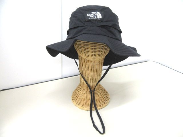 10503RMZ8◇THE NORTH FACE ノースフェイス ホライズンハット XL ブラック 帽子 NN02336◇中古拍卖