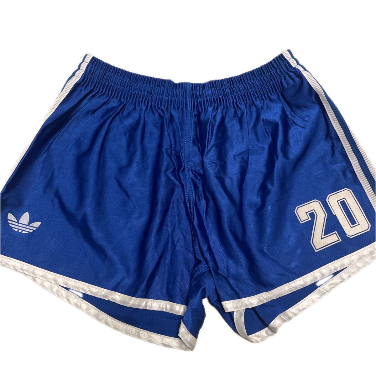 80s アディダス ヴィンテージ サッカーパンツ #20 サイズL拍卖