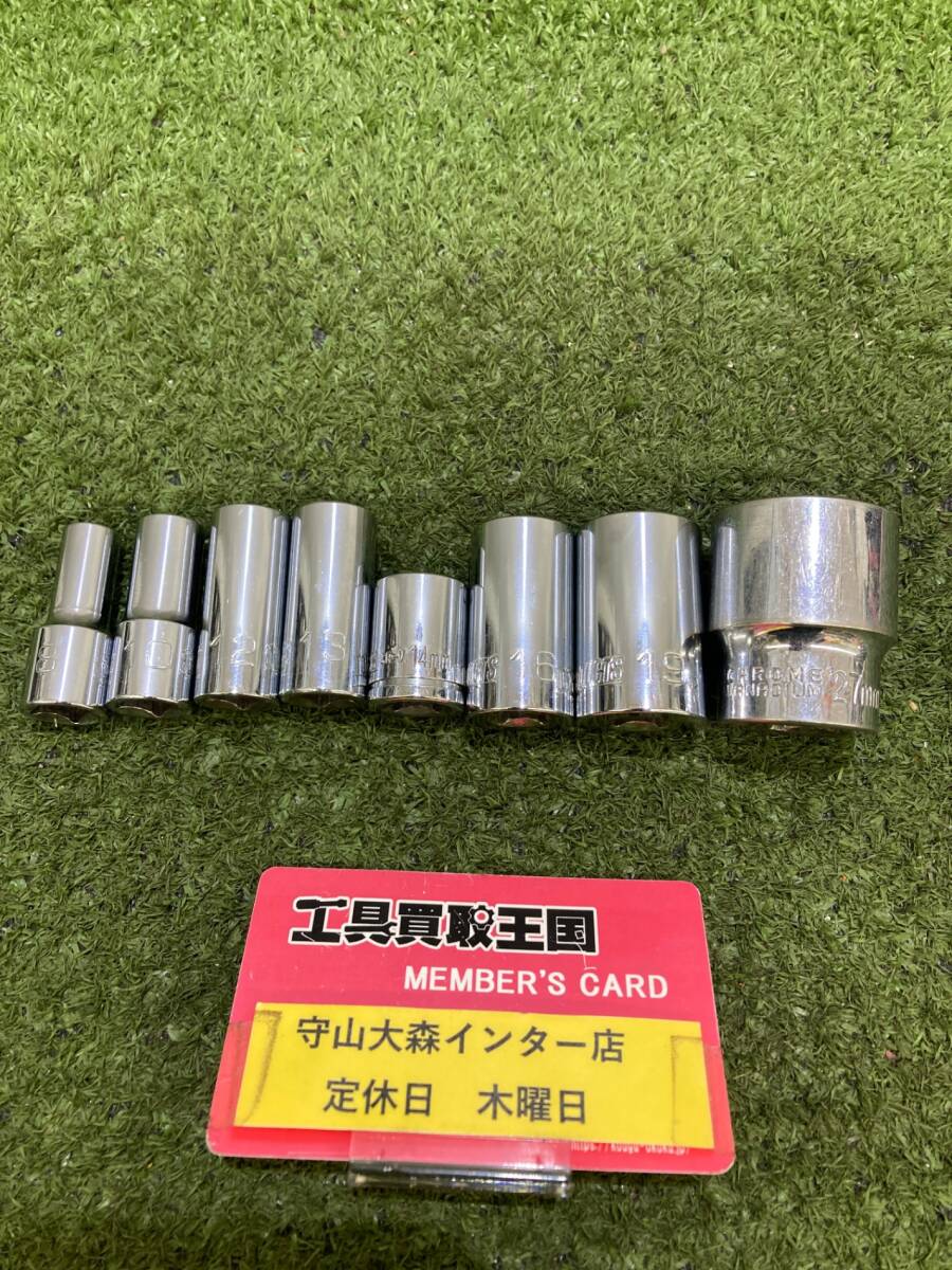 【中古品】【0921】ASTRO PRODUCTS(アストロプロダクツ) ソケット8本セット 六角 ITDNFEP2Y4OB拍卖