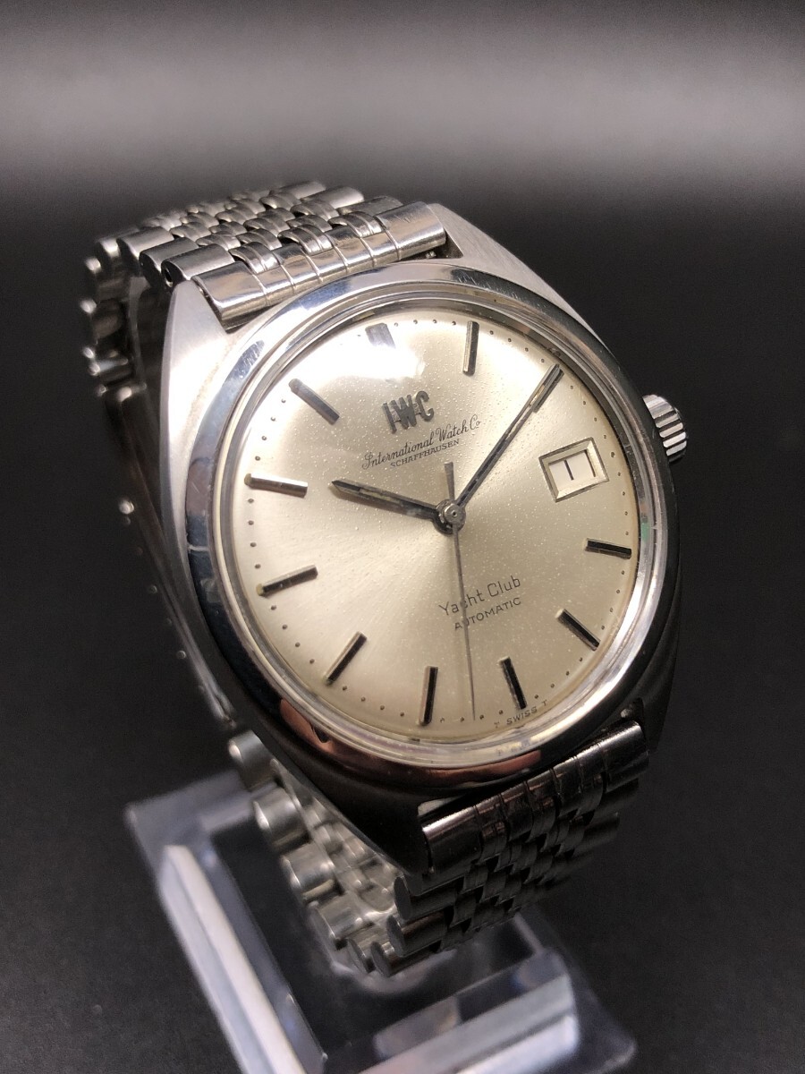 2024年OH◆希少◆良コンディション◆IWC【ヨットクラブ/R811AD】1966年製◆純正魚リューズ◆機械測定平置き現状±25秒(測定数値好調)拍卖
