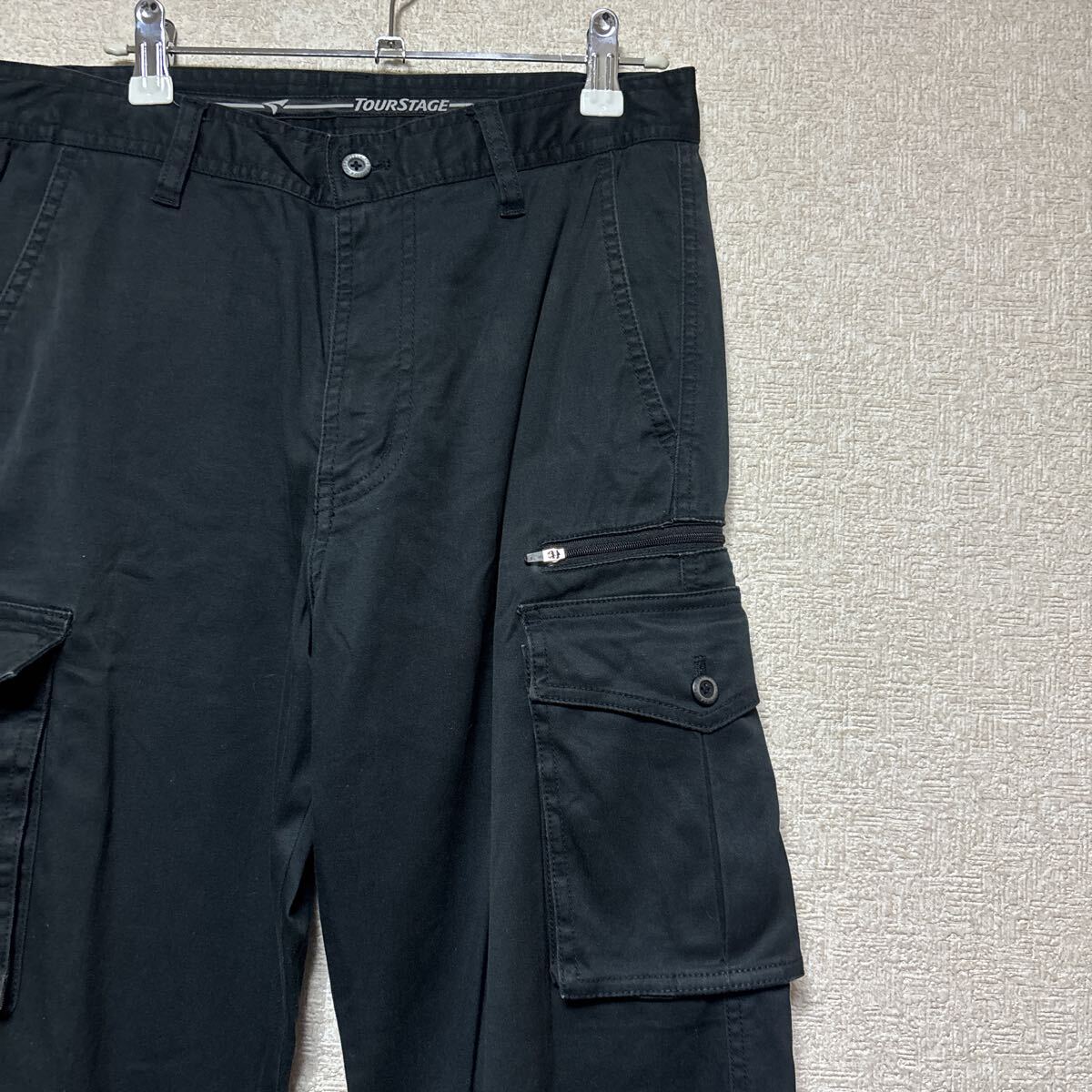 【ゴルフパンツ】 TOUR STAGE ツアーステージ サイドポケット カーゴパンツ ストレッチ W76 拍卖