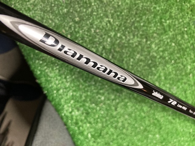 全国送料無料 中古シャフト  1W用 タイトリスト純正 DIAMANA ahina 72 三菱レイヨン  43.3インチ FLEX-X Y3453拍卖