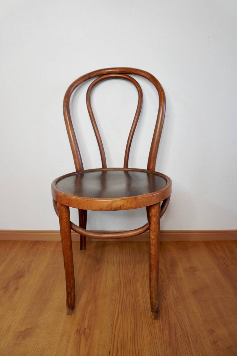 ルーマニア ヴィンテージ マルニ木工 ベントウッドチェア拍卖