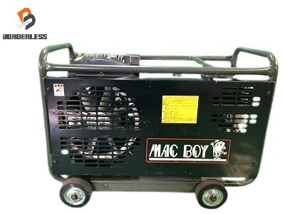 ☆近畿圏のみ送料無料 比較的綺麗☆Meiji 明治 エンジンコンプレッサ OAKS 0.69~0.78MPa 空気量230L/min 静音 72dB(A)拍卖