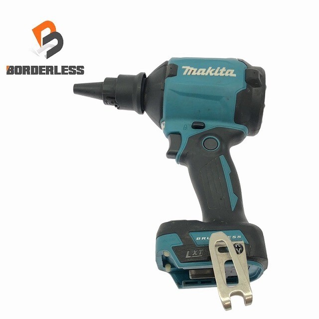 ☆中古品☆makita マキタ 18V 充電式エアダスター AS180D 本体+ノズル コードレス 電動 エアーダスターガン エアブローガン拍卖