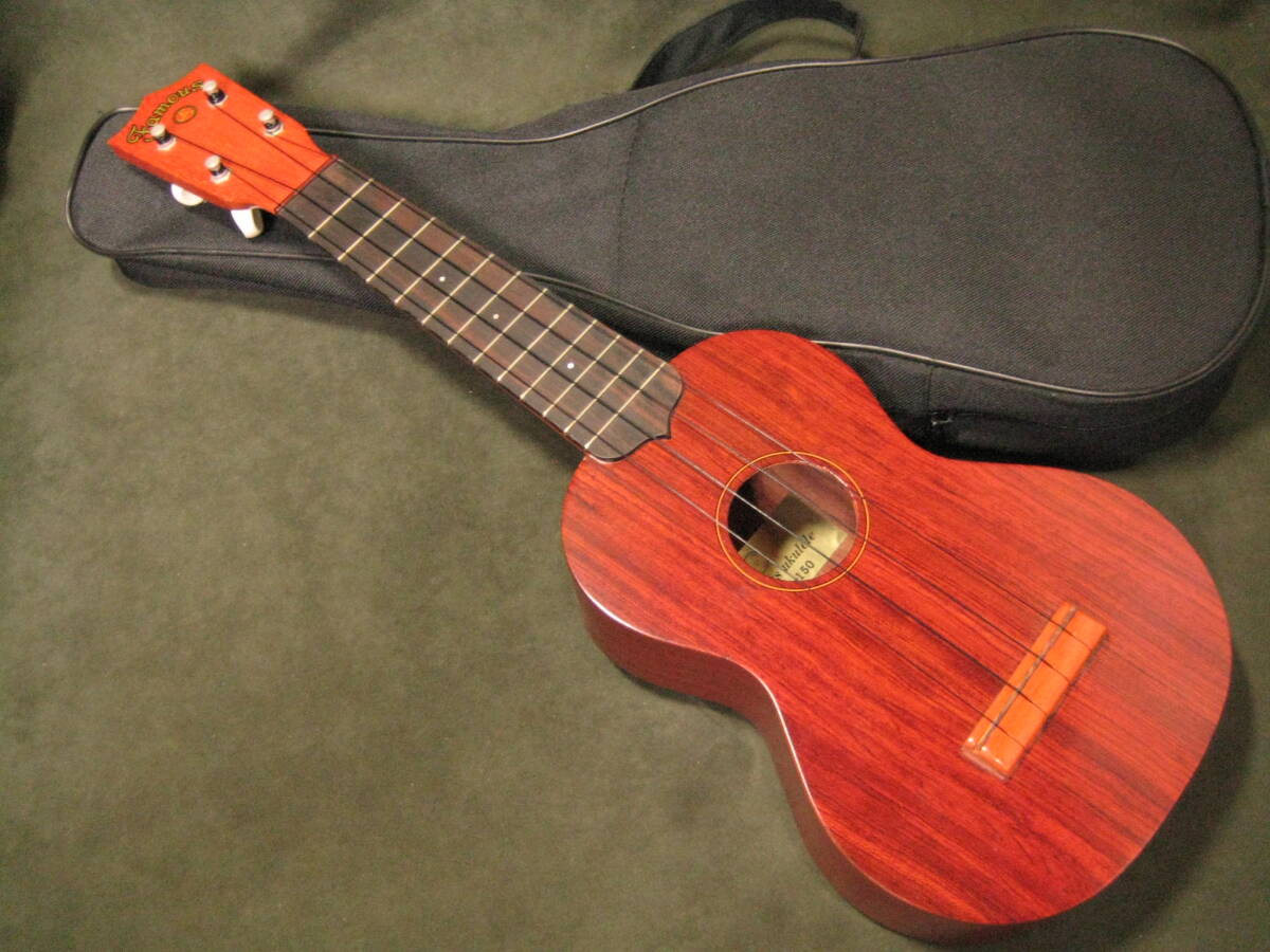 希少USED ヴィンテージ1970年代Famous フェイマス ジャパン オバンコール ソプラノ ウクレレFUー150拍卖