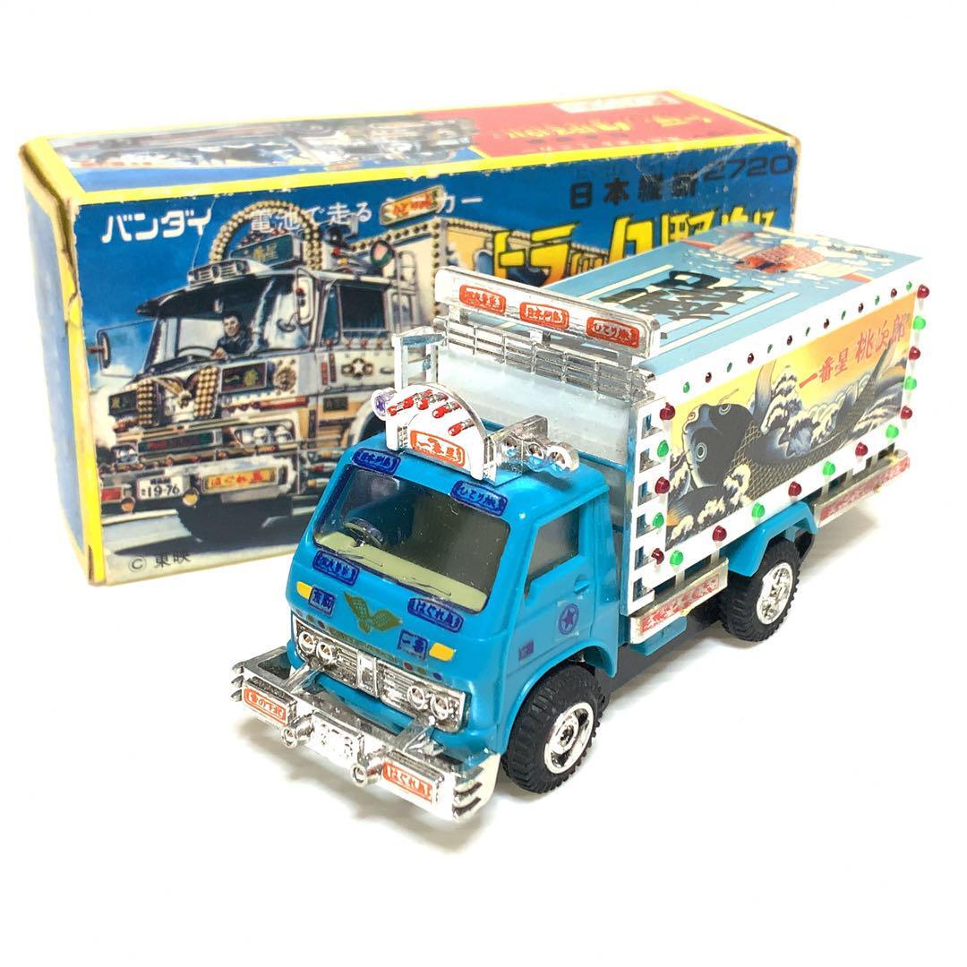 超希少 極美品 旧バンダイ トラック野郎 ミニカー 一番星 桃次郎拍卖