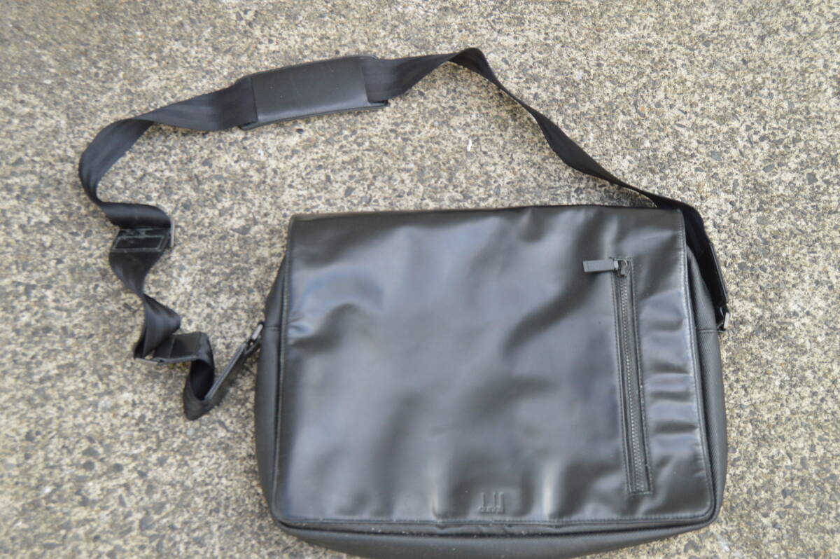 中古 dunhill ダンヒル ビジネスバッグ ショルダーバッグ 拍卖