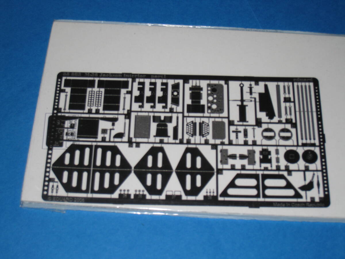 エデュアルド 1/35 アメリカ軍 M36 駆逐戦車 内装 エッチングパーツ AFV クラブ 用 Eduard 35883 Jsckson GMC 対戦車自走砲拍卖