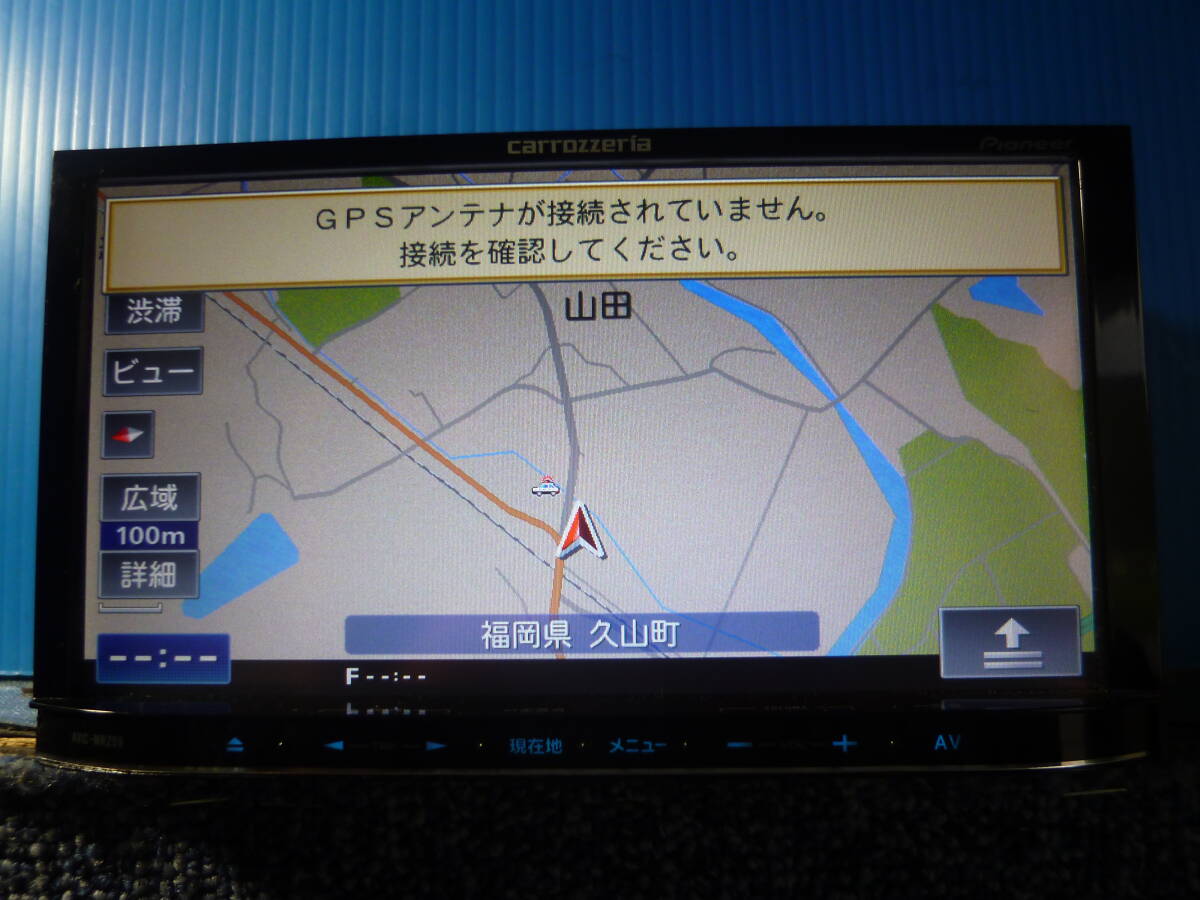 カロッツエリアメモリーナビ、AVIC-MRZ99,保証付き拍卖