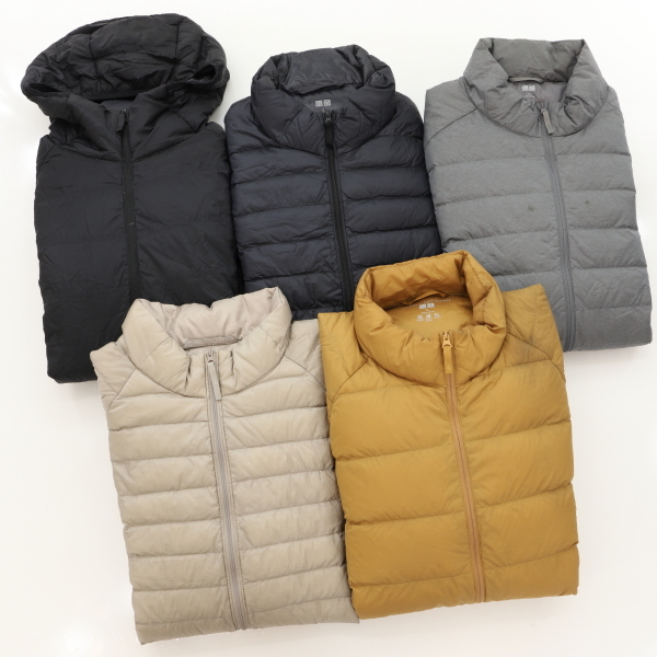 ☆ユニクロ ダウンジャケット5枚組 CAMELBLACK他拍卖