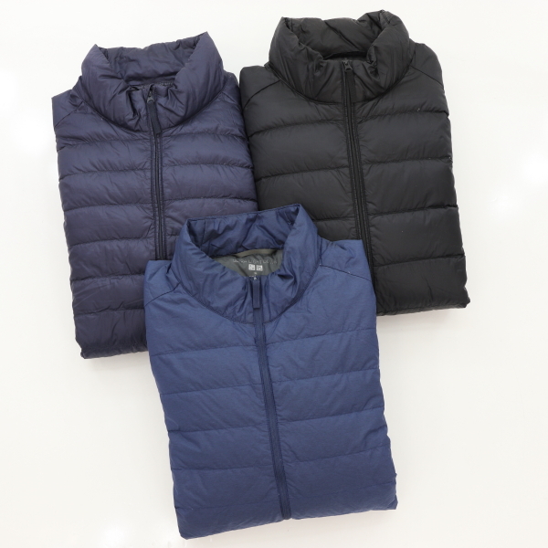 ☆ユニクロ ダウンジャケット3枚組 XL拍卖