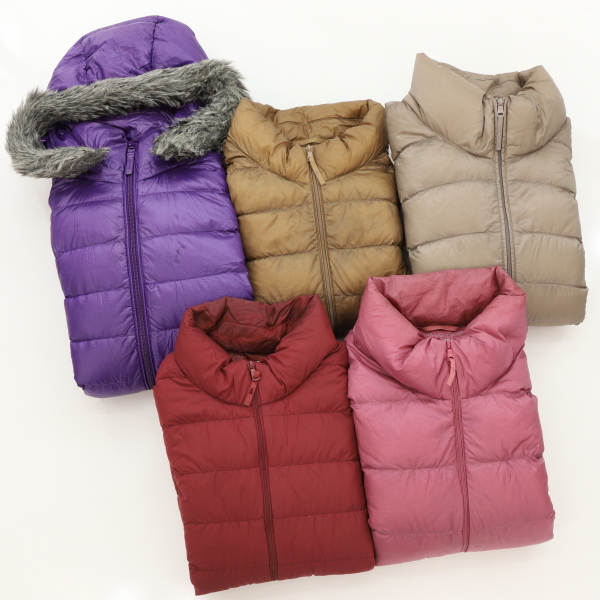 ☆ユニクロ ダウンジャケット&コート5枚組拍卖