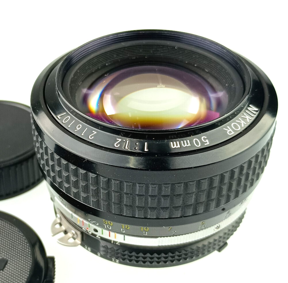 Nikon ニコン NIKKOR Ai Nikkor 50mm f/1.2 動作確認済み レンズ拍卖