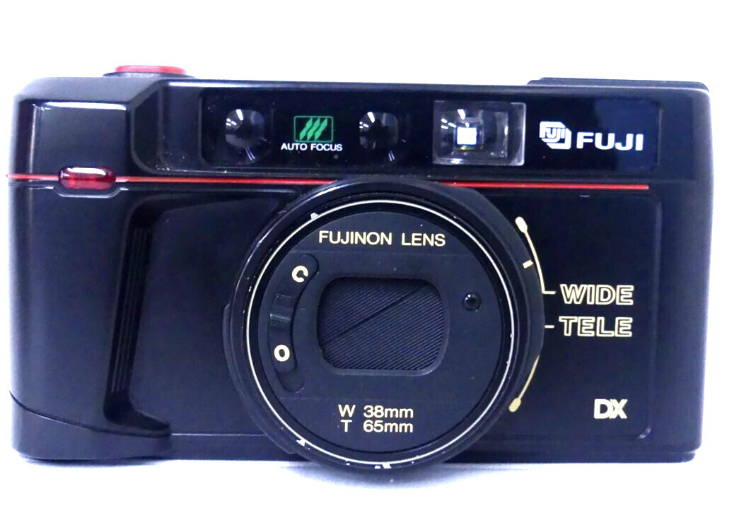 Fujifilm 富士 FUJI TW-300II DATE Black フィルムカメラ 動作確認済み拍卖
