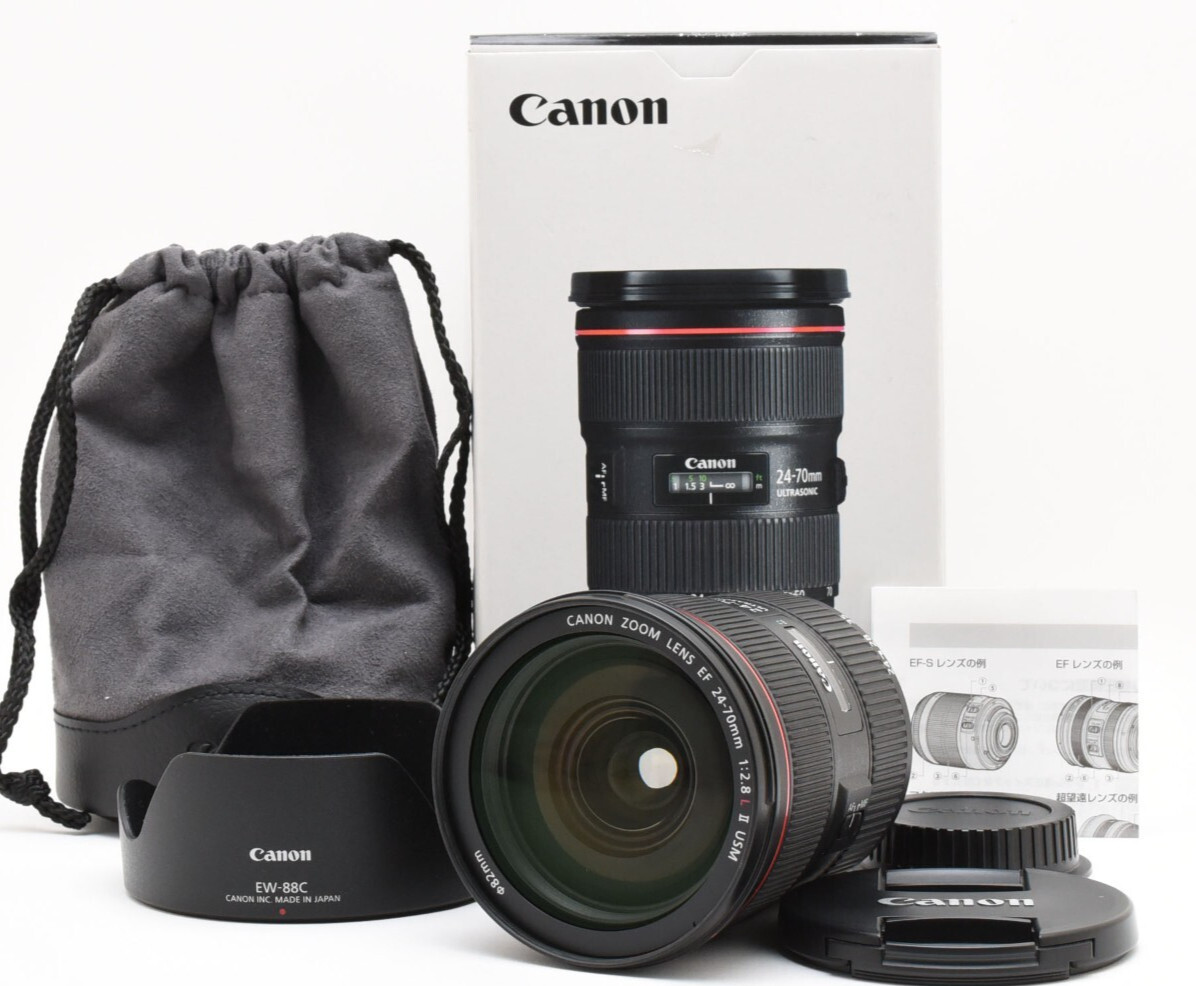 Canon キヤノン EF 24-70mm f/2.8L II USM 動作確認済み レンズ拍卖