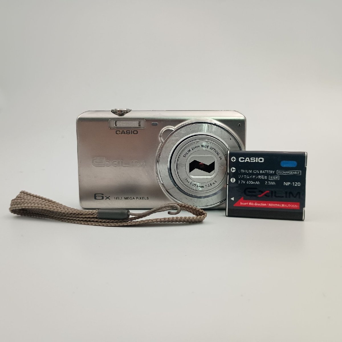 CASIO EXILIM EX-ZS25 Compact DIGITAL Camera SILVER シルバー カシオ エクシリム コンパクトデジタルカメラ拍卖