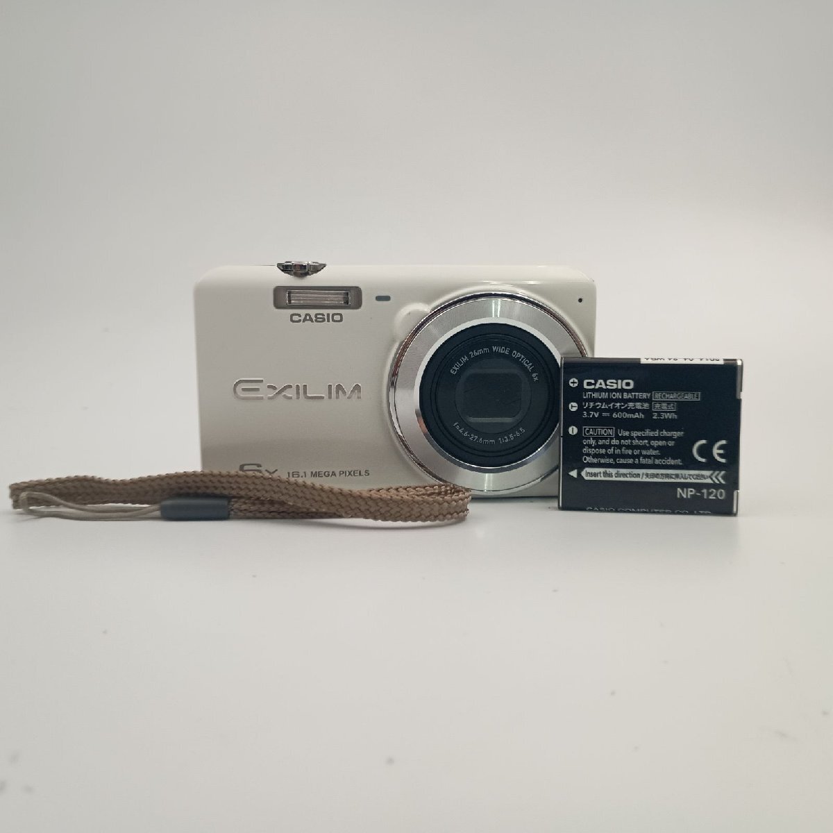 CASIO EXILIM EX-Z780 Compact DIGITAL Camera White拍卖