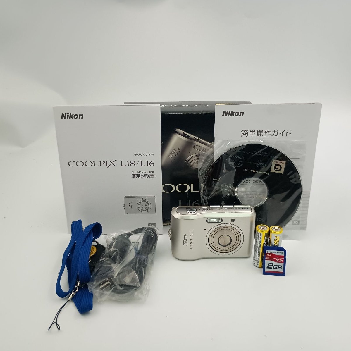 Nikon Coolpix L16 Compact DIGITAL Camera Silver拍卖