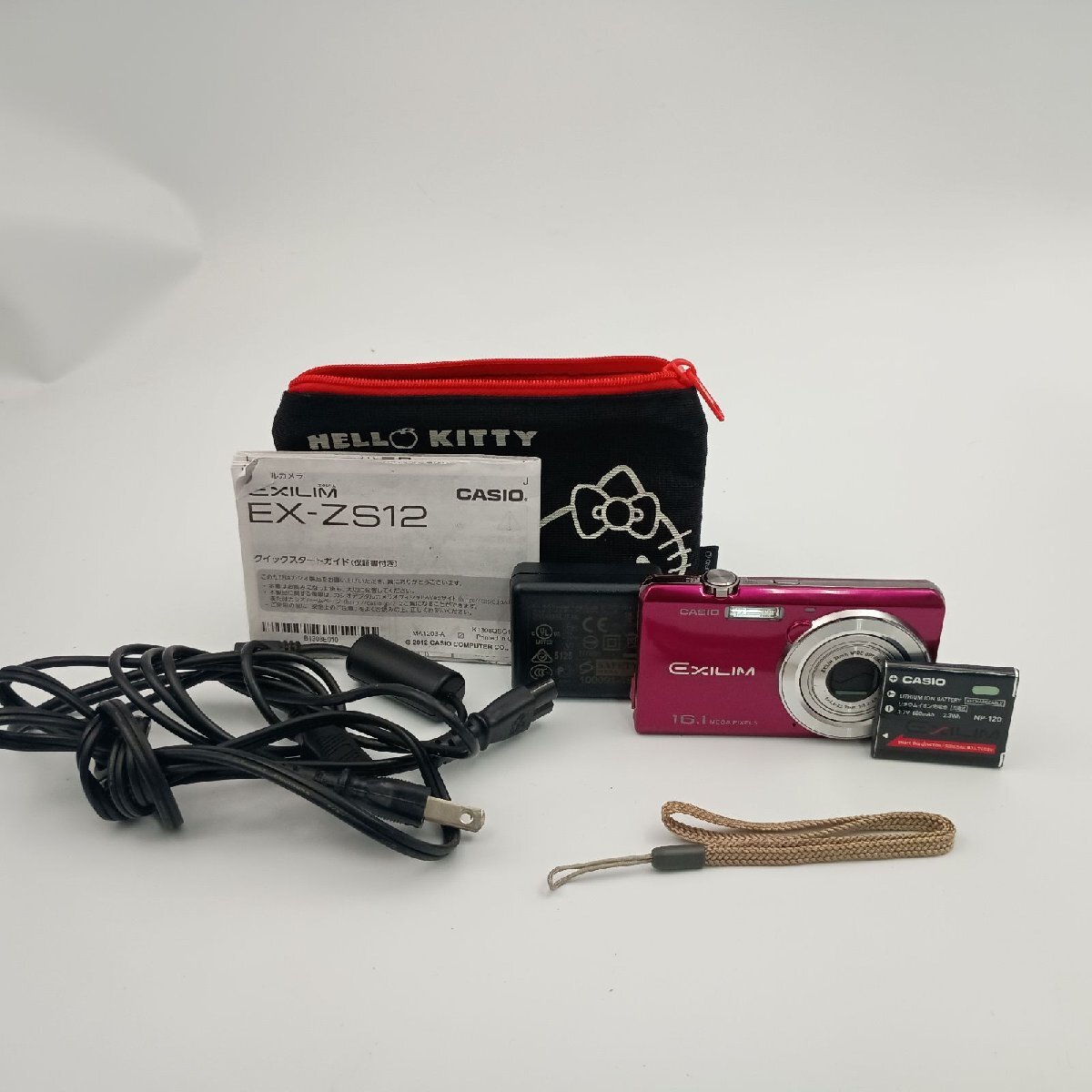 CASIO EXILIM EX-ZS12 Compact DIGITAL Camera SILVER拍卖