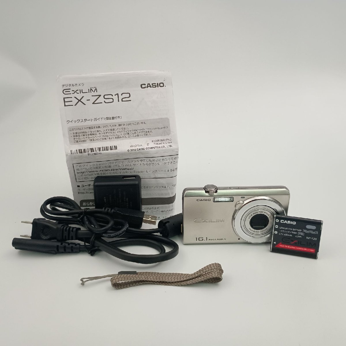 CASIO EXILIM EX-ZS12 Compact DIGITAL Camera拍卖