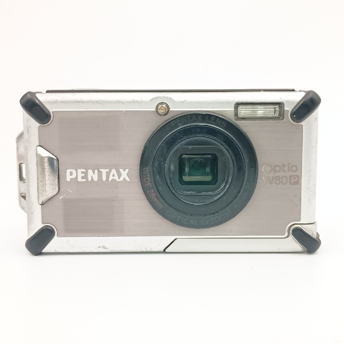 PENTAX ペンタックス Optio W80 P Silver デジタルカメラ拍卖