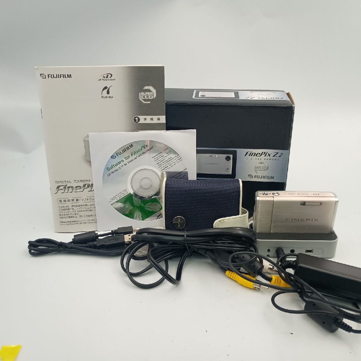 Fujifilm Finepix Z2 Compact DIGITAL Camera コンパクトデジタルカメラ Silver拍卖