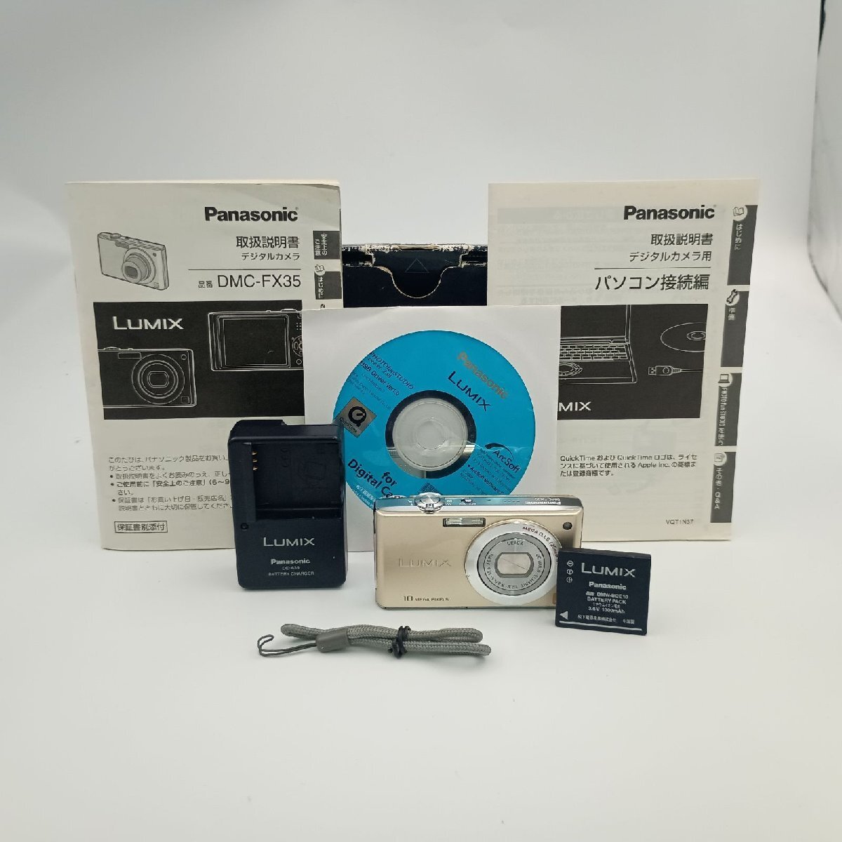 Panasonic LUMIX DMC-FX35 Compact DIGITAL Camera Gold拍卖