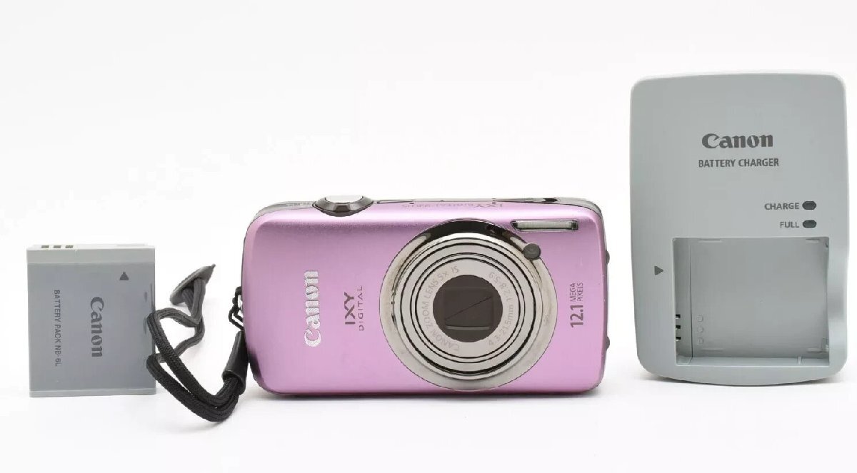 Canon キヤノン IXY 930 is Pink デジタルカメラ拍卖