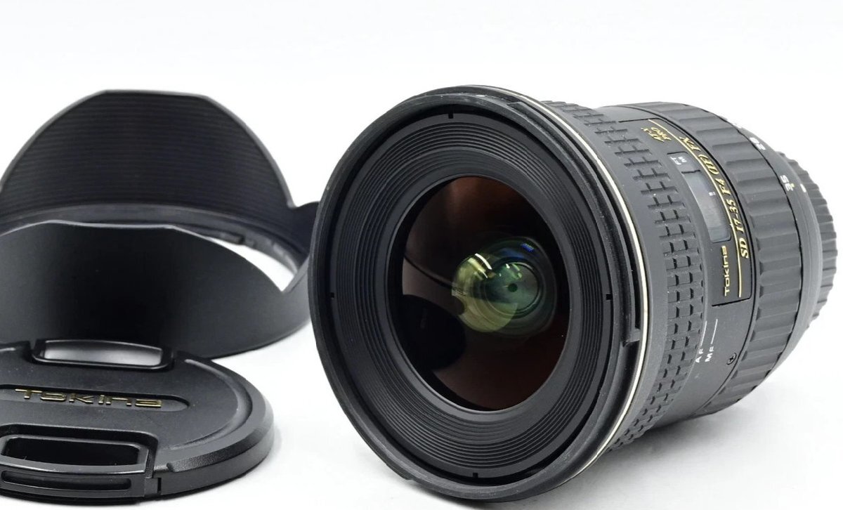 Tokina トキナ FX 17-35mm f/4 Pro FX Canon EF Black レンズ 動作確認済み拍卖