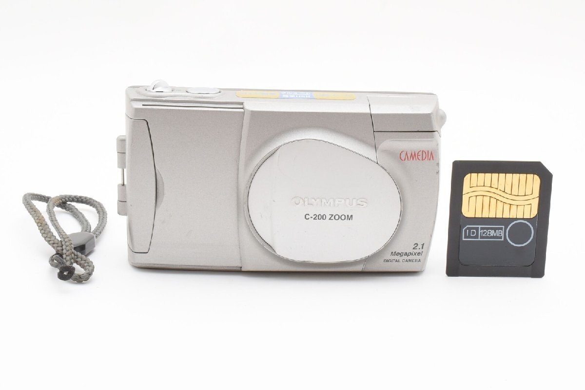 Olympus オリンパス CAMEDIA C-200 Silver デジタルカメラ拍卖