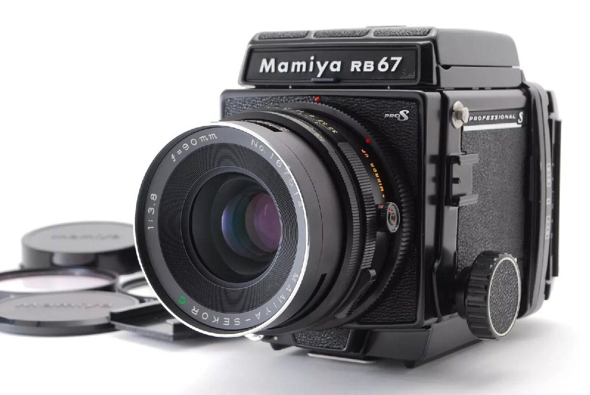 Mamiya マミヤ RB67 Sekor C 90mm F3.8 Black 中判 フィルムカメラ拍卖