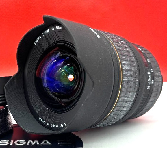 Sigma シグマ AF 15-30mm f3.5-4.5 D EX DG ASPH IF Black レンズ For Nikon拍卖