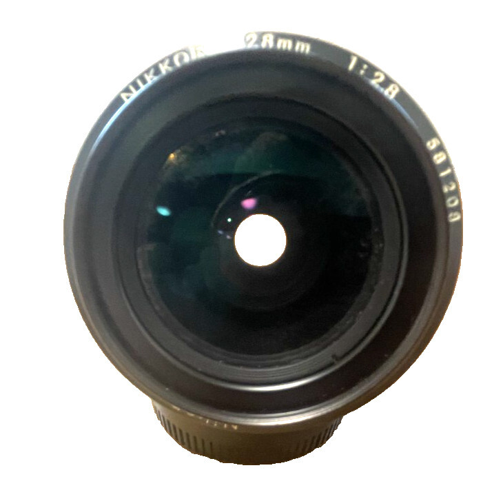 Nikon ニコン Ai NIKKOR 28mm f/2.8 Black レンズ拍卖