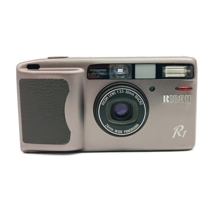 Ricoh リコー R1 24mm WIDE PANORAMA 30mm F3.5 MACRO gray フィルムカメラ拍卖