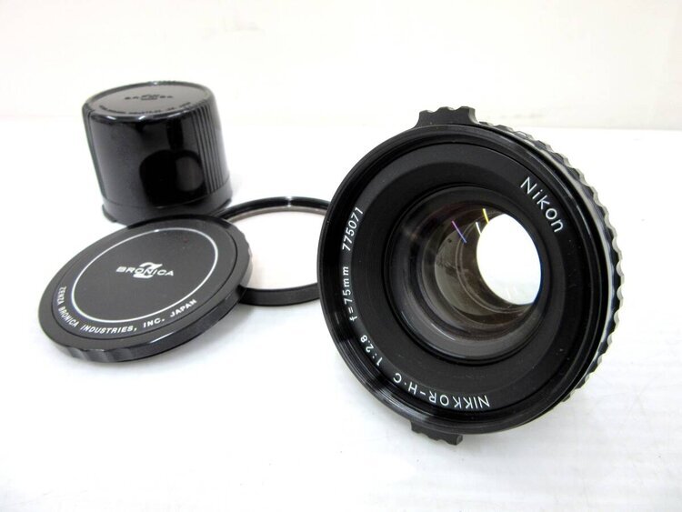 NIKKOR-HC 1:2.8 f=75mm ZENZA BRONICA ゼンザブロニカ用 動作確認済み -拍卖