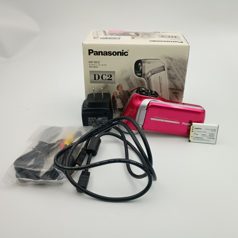 Panasonic HX-DC2 ピンク デジタルムービーカメラ拍卖