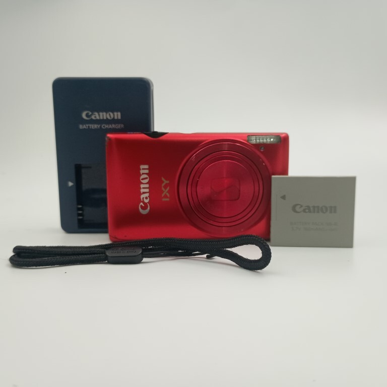 Canon IXY 410F レッド コンパクトデジタルカメラ 〇拍卖