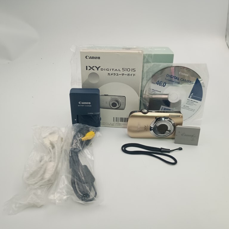 Canon IXY DIGITAL 510 IS ゴールド コンパクトデジタルカメラ拍卖