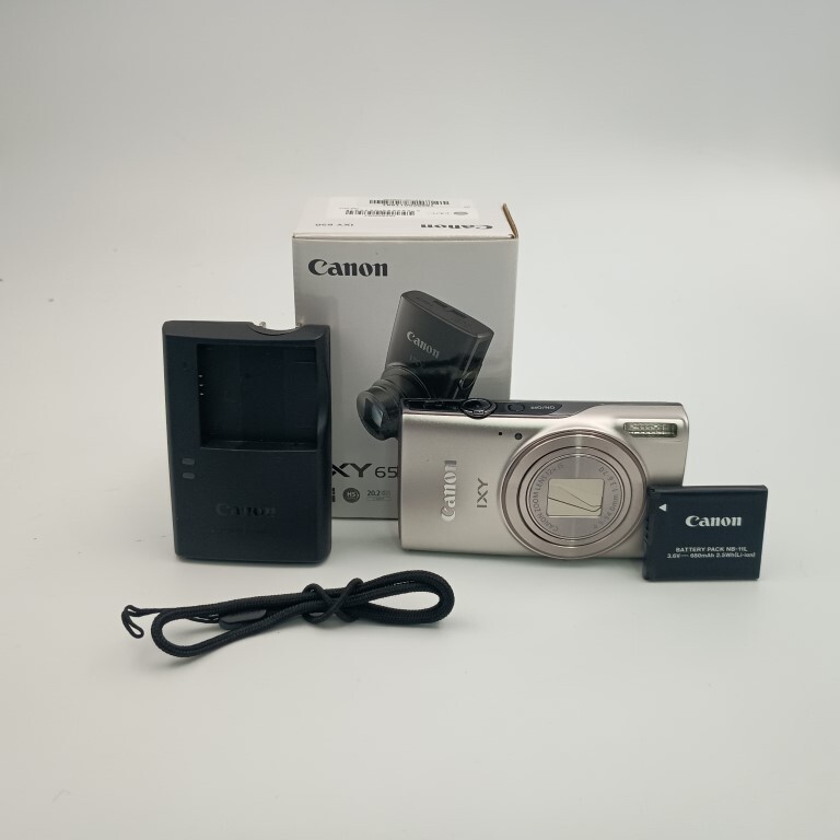 Canon IXY 650 シルバー コンパクトデジタルカメラ拍卖