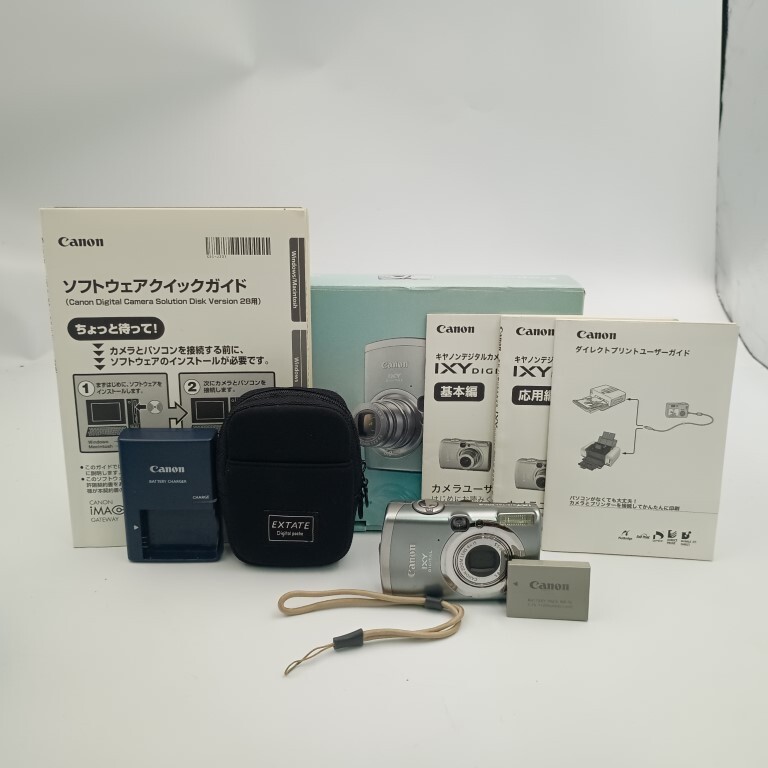 Canon IXY DIGITAL 800 IS シルバー コンパクトデジタルカメラ 〇拍卖