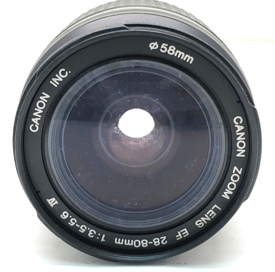 Canon キヤノン EF 28-80mm f/3.5-5.6 IV AF Black レンズ 動作確認済み拍卖