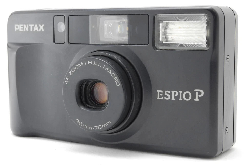 PENTAX ペンタックス Espio P Black フィルムカメラ 動作確認済み拍卖