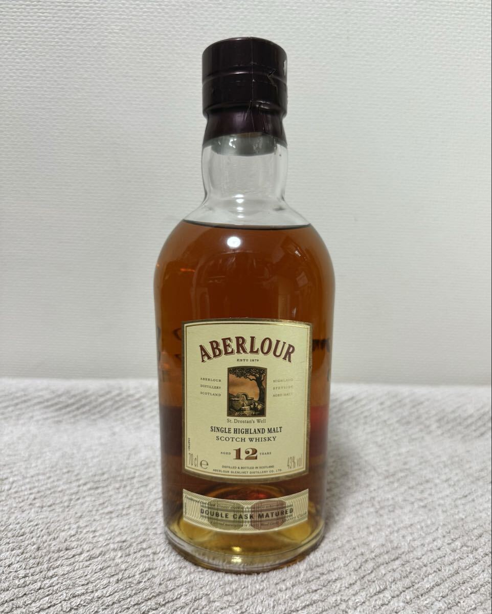 【未開栓】ABERLOUR アベラワー 12年 ダブルカスクマチュアード 旧ボトル 700ml 43% DOUBLE CASK MATURED拍卖