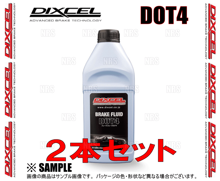 DIXCEL ディクセル ブレーキフルード DOT4 ブレーキフルード 1.0L 2本セット (BF410-01-2S拍卖
