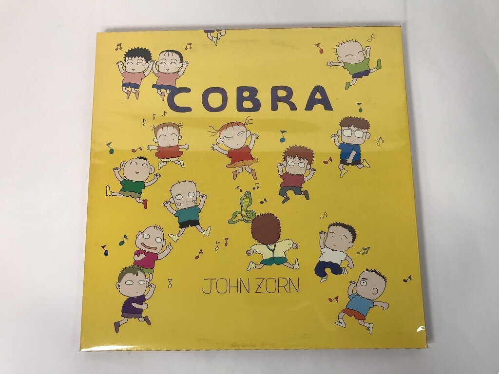 CM543 John Zorn ジョン・ゾーン / COBRA コブラ / ポストカード付 / hat ART 2034 【LP レコード】 0728拍卖