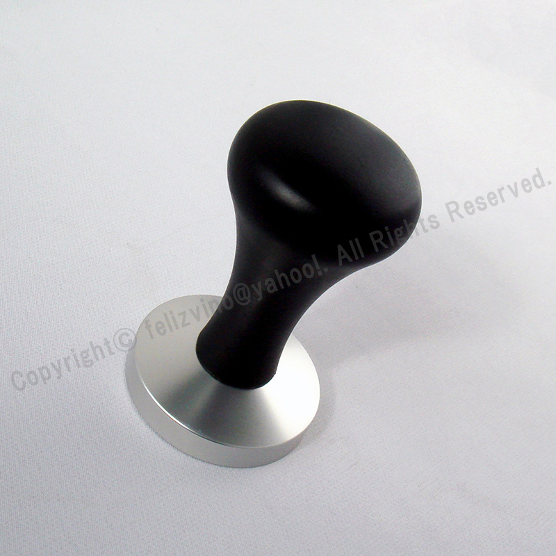 新品 エスプレッソ用タンパー ウッド黒ハンドル 51mm デロンギ等拍卖