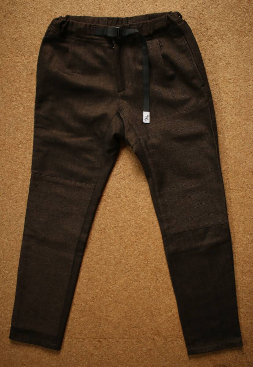 1円 美品 限定 GRAMICCI グラミチ ADAM ET ROPE アダムエロペ 別注 茶 パンツ ニューナロー アンクル クロップド ベイカー NN スラックス M拍卖