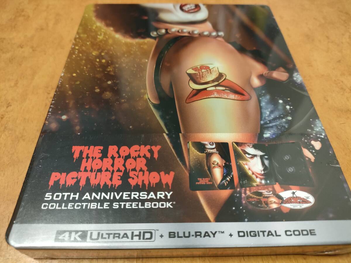 ロッキー・ホラー・ショー スチールブック仕様限定盤 未開封輸入盤4K Ultra HD+Blu-ray ティム・カリー/スーザン・サランドン拍卖